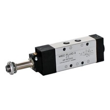ELETTROVALVOLA PNEUMATICA AD OTTURATORE PER ARIA 5/2 1/8 U1 MF-M7500S AC 7500