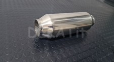 MINI SILENZIATORE AUTO UNIVERSALE ACCIAIO INOX DIAMETRO Ø 61 MM LUNGHEZZA 300 MM