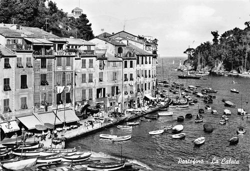 731 cartolina portofino - cartolina,