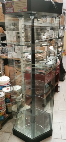 Vetrina negozio con 5 - vetrina, da