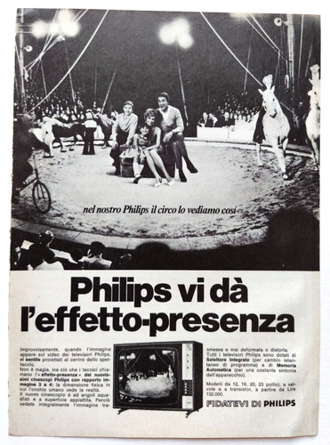 Pubblicita philips televisore - philips,