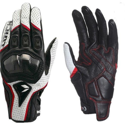 Guanti moto uomo pelle - guanti,