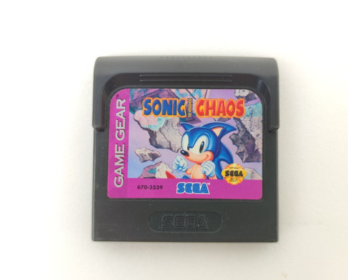 Sonic chaos sega game gear - chaos,