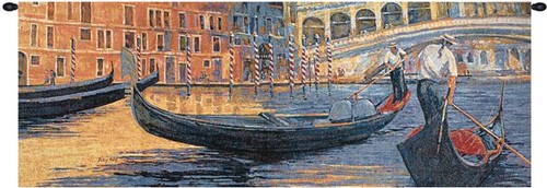 Arazzo giro gondola arte - , da