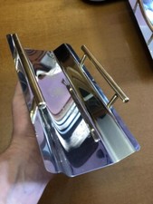 6 vassoi MGM acciaio Inox + vassoio placcato in argento inalterabile A 1000/1000