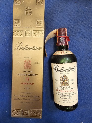 Ballantine very old scotch - very,
