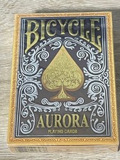 Carte da gioco BICYCLE Aurora mazzo impermeabile da collezione usate TTK