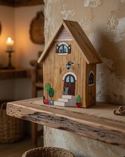 casetta legno di recupero