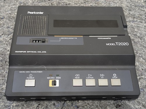 Olympus pearlcorder t2020 - pearlcorder,