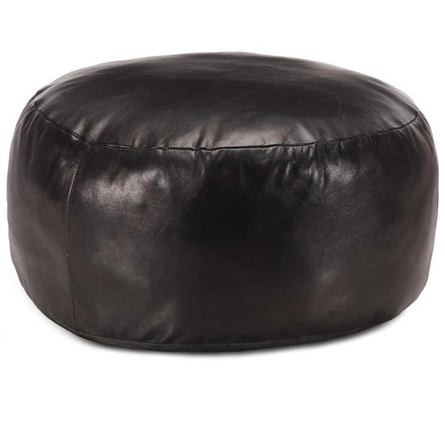 Pouf nero 60x30 vera - vera, pelle