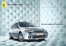 CARTOLINA / POSTCARD RENAULT Clio Renault Sport 2.0 16v 172 cv