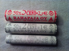 EURO FINLANDIA ROTOLINO 1 - 2 - 5 - 10   CENTESIMI DAL 1999 AL 2013 ROLL,  ROLLS