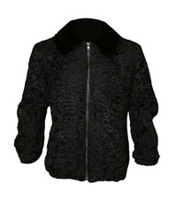 Cappotto pelliccia NERO
