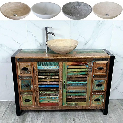 Mobile lavabo bagno legno - bagno, in