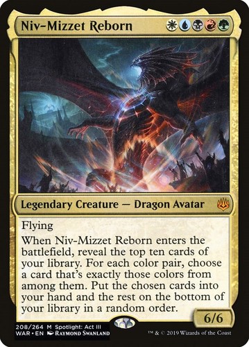Niv mizzet reborn - reborn, war