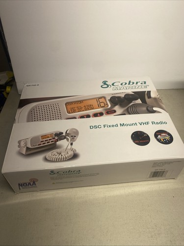 Cobra marine radio - radio, vhf