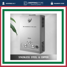 SCALDABAGNO A GAS GPL DA 6 A