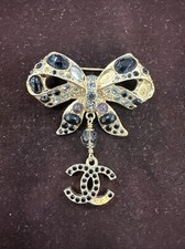 Spilla cristallo fiocco CHANEL