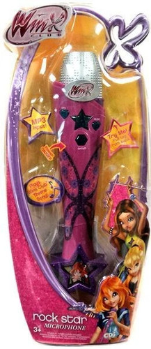 Winx club microfono rock - rock, star