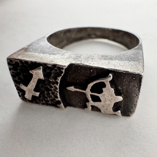Anello vintage argento - anello,