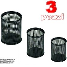 3 PORTAPENNE TONDO DA