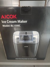 Macchina del Gelato Gelatiera Frozen Yogurtiera Yogurt 1.5L Timer Aicok BL1500C 