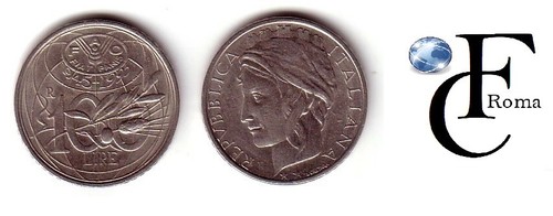 Repubblica italia 100 lire del - italia,
