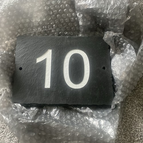 Insegna numero civico - numero, pietra