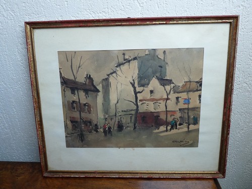 Superbe aquarelle originale - , de