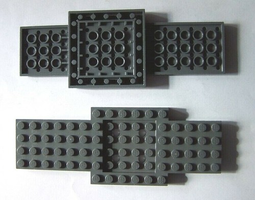 Lego veicolo grigio blu - veicolo,