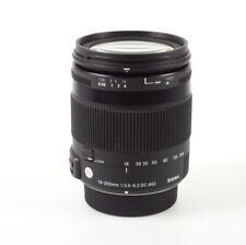 Sigma 18-200 mm f/3.5-6.3 obiettivo contemporaneo Canon EF-S Fit OS HSM DC ""C