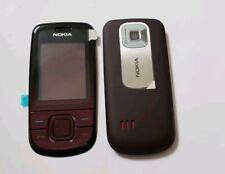 100% Originale Nokia 3600 Slide Front + Cover Batteria + Tastiera Rosso