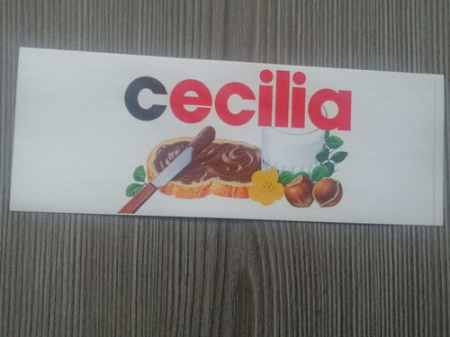 Adesivo nutella originale - nutella,