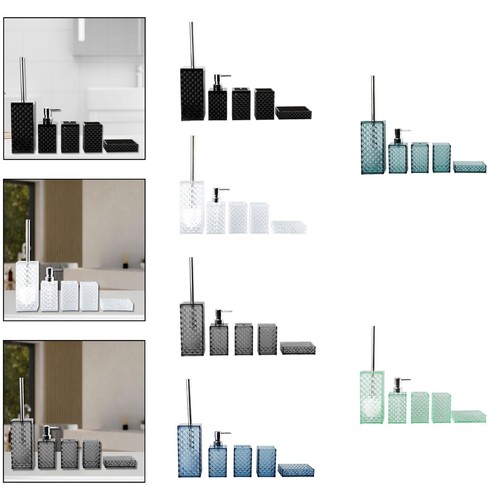 Set accessori da bagno - set, 5