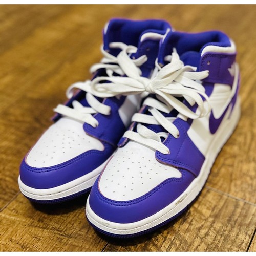 Nike air jordan mid viola - nike, 1