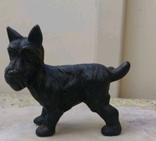 fermaporta Vintage Cane Terrier In ghisa