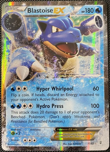 Blastoise 83 generazioni - ex, 17/83