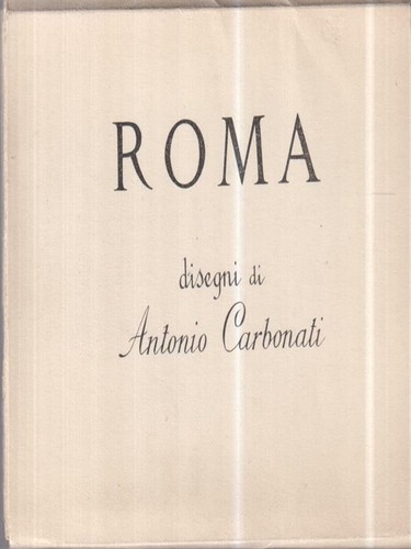 Roma disegni antonio - roma., di