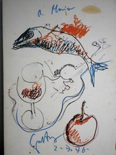 "A MARIA" DISEGNO CON DEDICA 