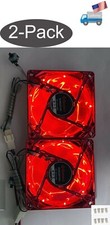 2pack: Enermax 80mm x 25mm Red
