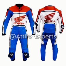 Tuta in pelle di mucca Honda