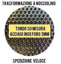  Lamiera forata acciaio inox