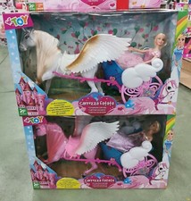 FASHION DOLL CON CARROZZA E UNICORNO IN ASSORTIMENTO VENDITA UNITARIA CASUALE 
