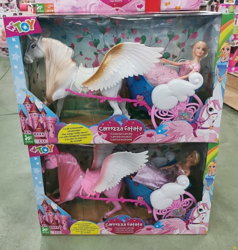 Fashion doll con carrozza - carrozza, e