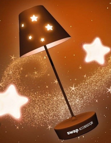Lampada pan stelle giallo - di,