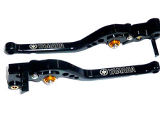 Yamaha R1 2015-2024 lungo Nero Freno E Leve Frizione Set da Corsa Strada Pista