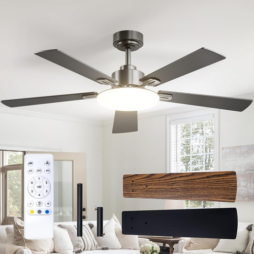 Ventilatore soffitto con - a,