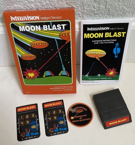 Mattel intellivision moon - intellivision,