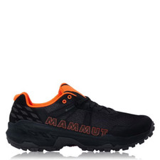 SCARPE DA PASSEGGIO UOMO MAMMUT SERTIG II BASSE GTX - NERO/ARANCIONE - TUTTE LE TAGLIE GORE-TEX