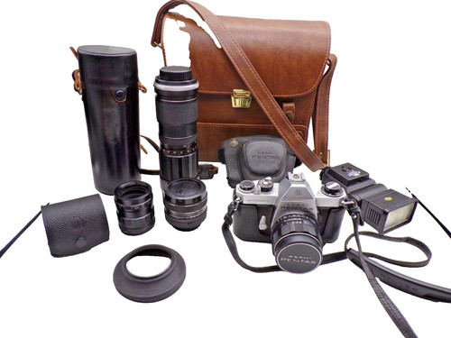Pacchetto fotocamera reflex